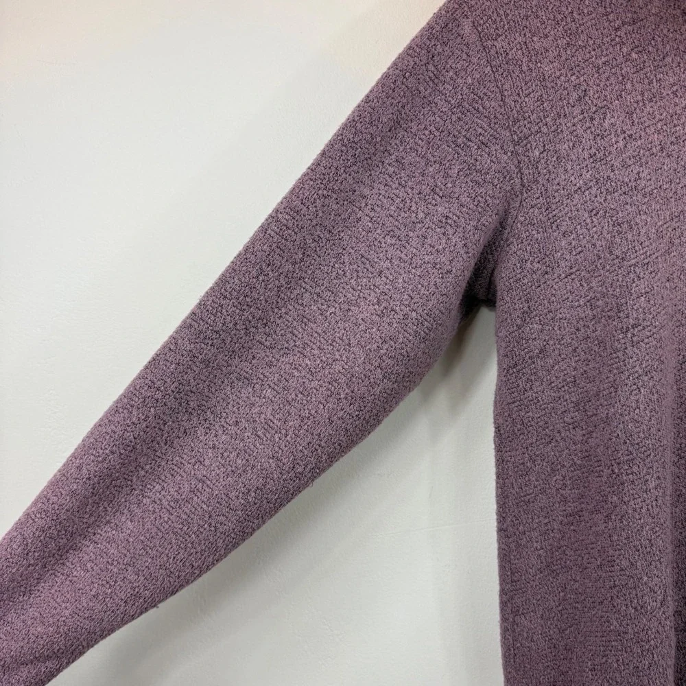 KÜHL Alfpaca Fleece Pullover Large Purple Quarter Zip Hiking Gorpcore Sherpa